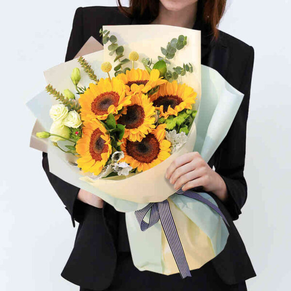 bó hoa hướng dương tốt nghiệp