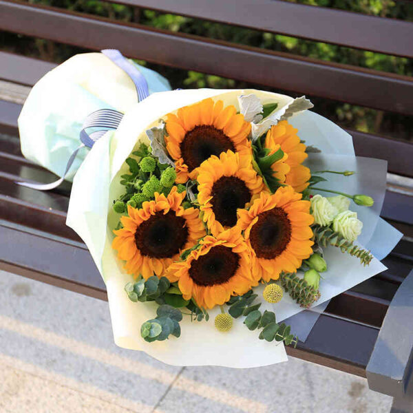 bó hoa hướng dương tốt nghiệp