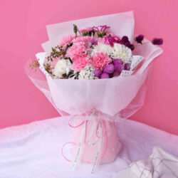 Bó hoa Cẩm Chướng hồng