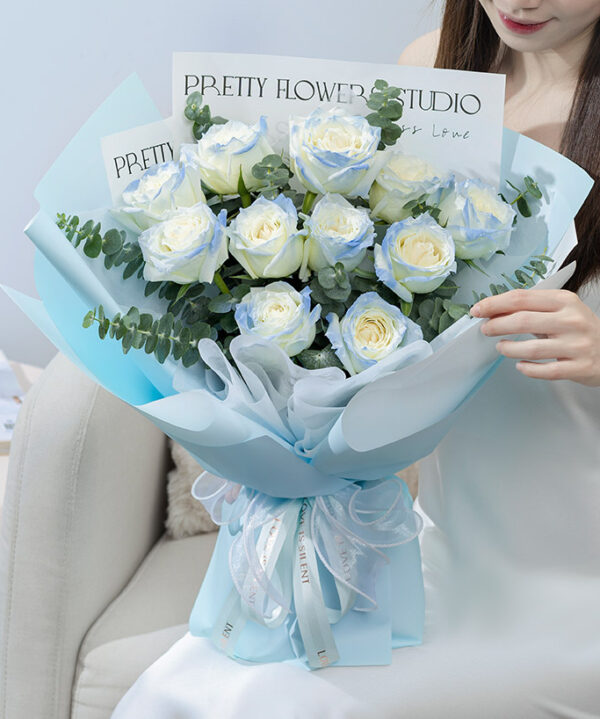 bó hoa hồng trắng bó hoa hồng trắng