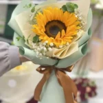 mẫu hoa hướng dương 1 bông