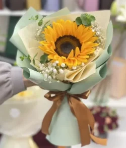 mẫu hoa hướng dương 1 bông