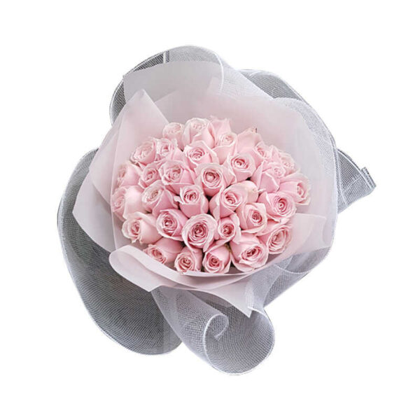 Hoa hồng tặng sinh nhật nữ Bó hoa hồng Diana 33 bông