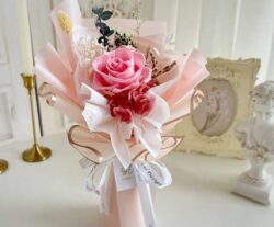 bó hoa hồng 1 bông đẹp