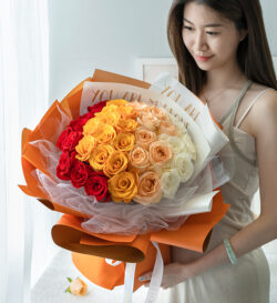 bó hoa hồng đẹp tặng sinh nhật