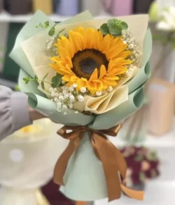 bó hoa hướng dương 1 bông