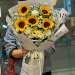 bó hoa hướng dương cho cung cự giải
