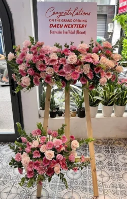 hoa khai trương công ty tphcm