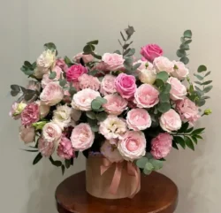 20+ mẫu lẵng hoa khai trương tone hồng tại tphcm | 7F Garden