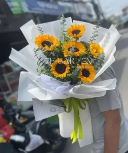 Mua hoa hướng dương ở tphcm