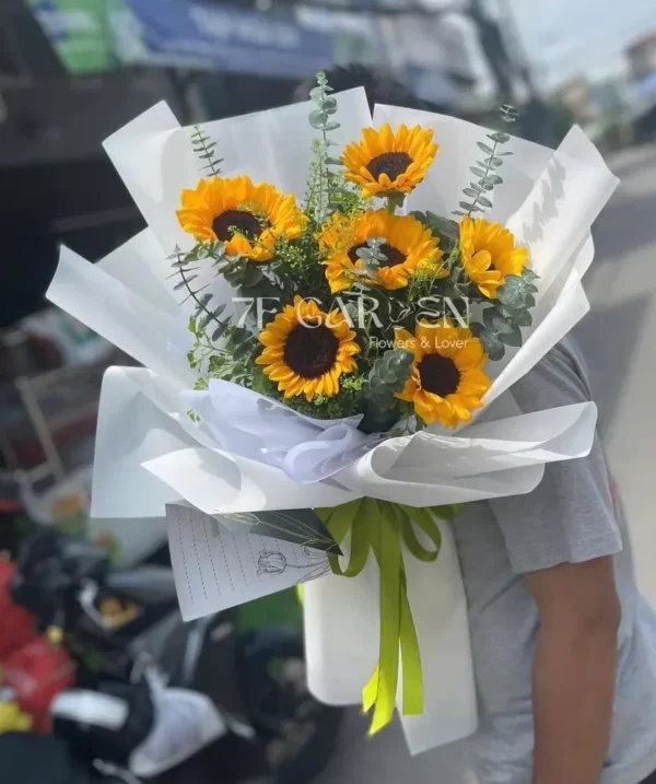 Mua hoa hướng dương ở tphcm