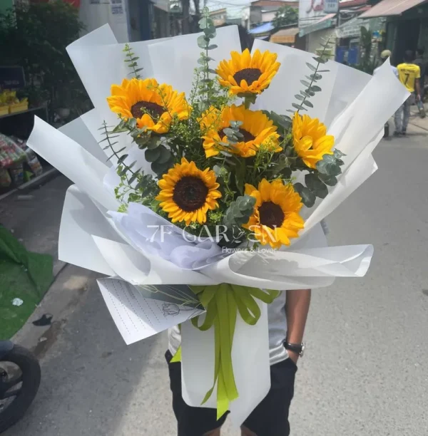 mua hoa hướng dương tphcm giá rẻ