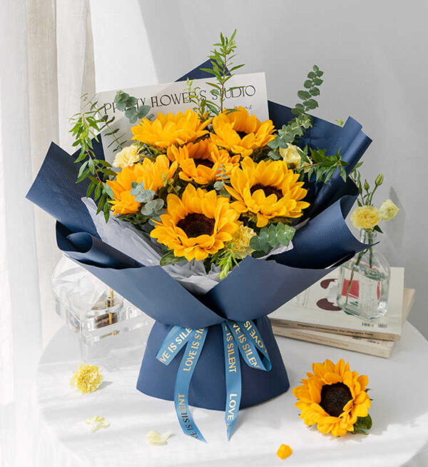 bo-hoa-huong-duong (2) hoa hướng dương sinh nhật