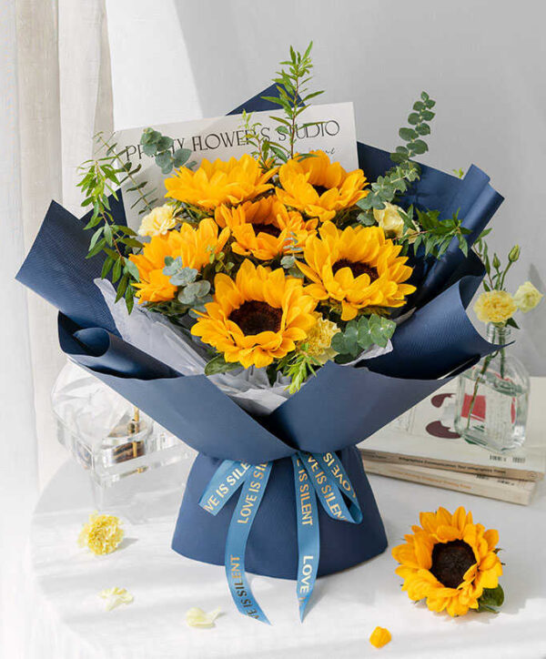 bó hoa hương dương 6 bông tặng sinh nhật