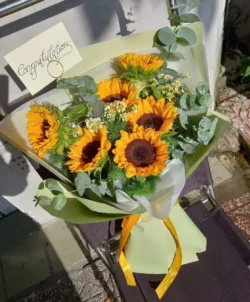 bó hoa hướng dương 7 bông