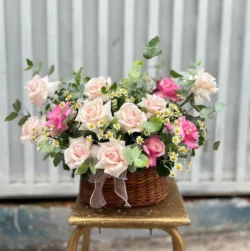 giỏ hoa dưới 500k tphcm