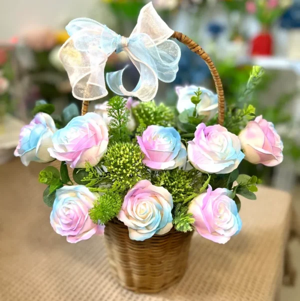 giỏ hoa khai trương 200k