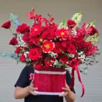Lẵng hoa mừng khai trương Hồng Phát