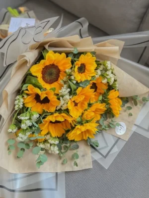 mua bó hoa hướng dương 7 bông tphcm