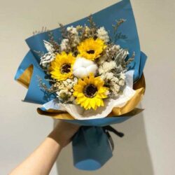 Bó hoa chúc mừng