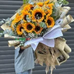 bó hoa hướng dương khổng lồ