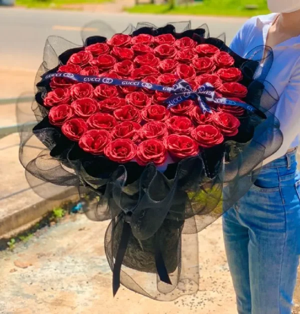 bó hoa sáp 50 bông