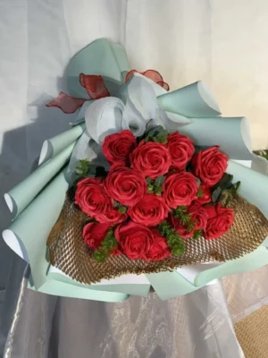 hoa sáp màu đỏ đẹp