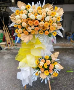 hoa khai giảng năm học mới