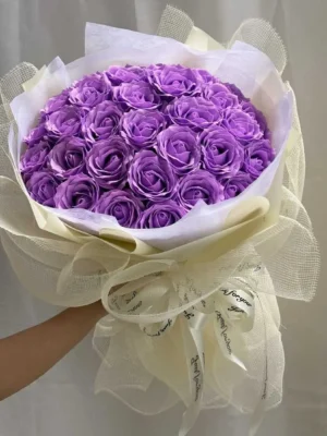 Hoa sáp tặng valentine