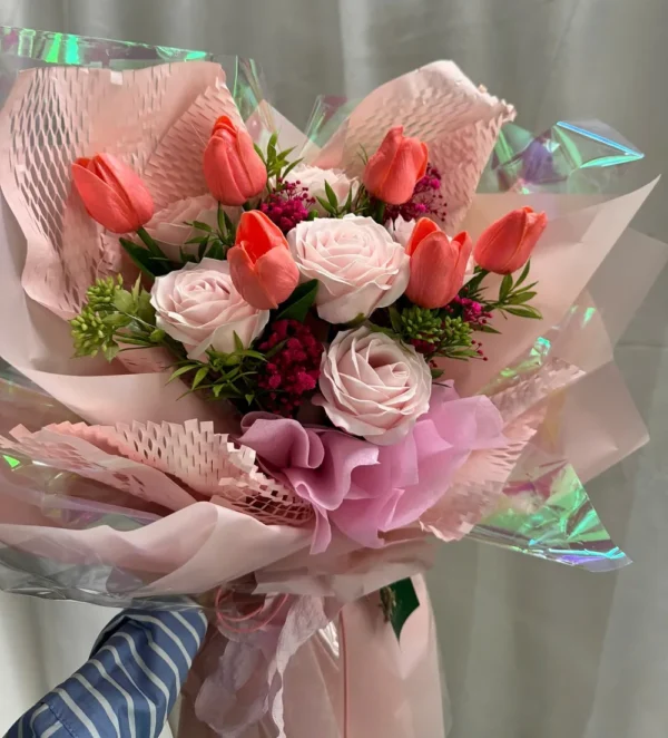 mau-bo-hoa-sap-7f bó hoa sáp cánh bướm
