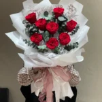 Bó hoa hồng theo phong cách hàn quốc