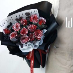 những bó hoa hồng ngoại nhập đẹp nhất thế giới