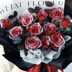 mẫu bó hoa hồng ngoại đẹp