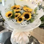 Bó hoa hướng dương 10 bông