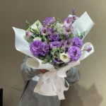 Bó hoa sinh nhật màu tím