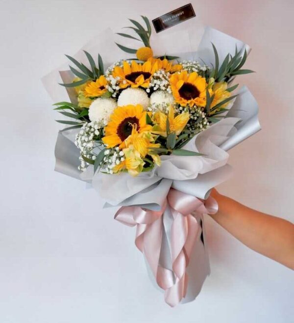 bó hoa sáp tốt nghiệp