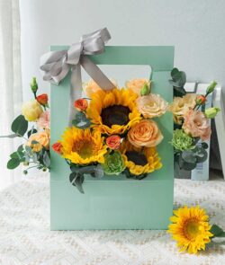 giỏ hoa hướng dương tặng sinh nhật