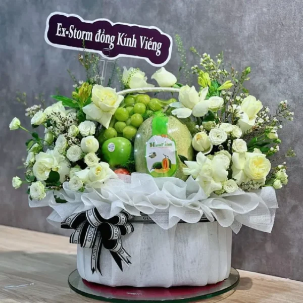 Giỏ trái cây đám tang - 7F Garden