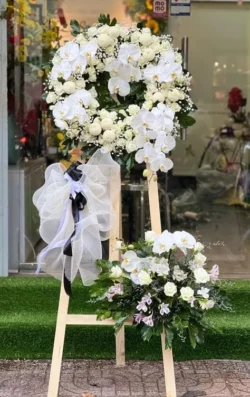 Đặt vòng hoa tang lễ giá rẻ tại tphcm