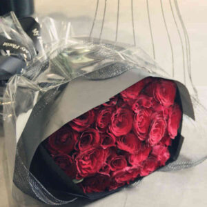 bó hoa hồng đỏ sinh nhật