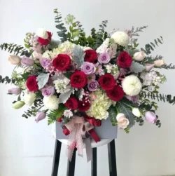 hoa sinh nhật công ty