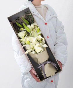 bó hoa tặng đại biểu