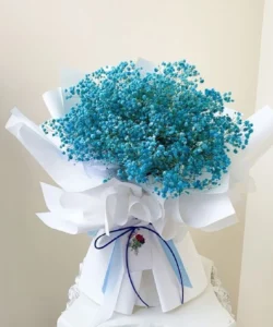 Bó hoa baby xanh giá 400k - 7F Garden