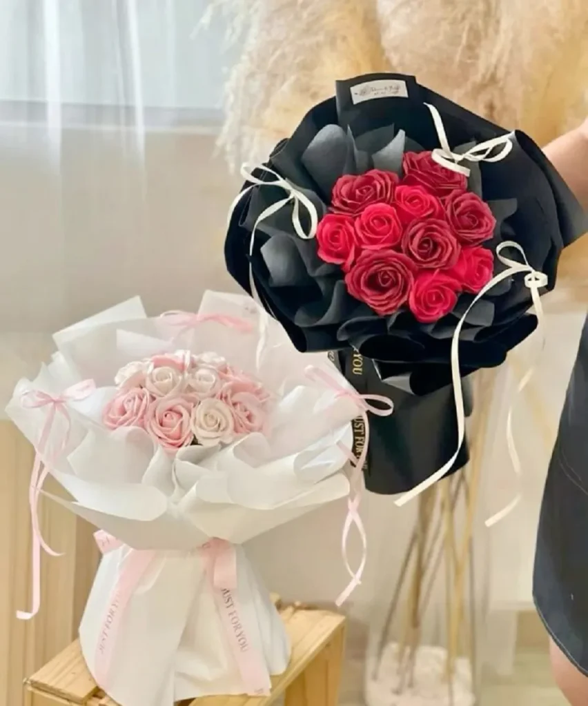 bo hoa sap 9 bong tìm hiểu về hoa sáp