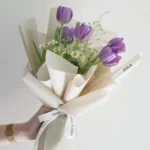 bó hoa tulip 5 bông