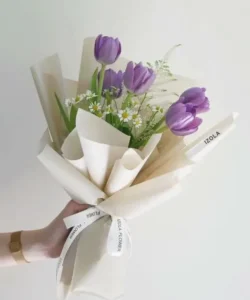 bó hoa tulip 5 bông