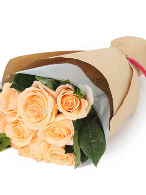 bó hoa vintage vàng