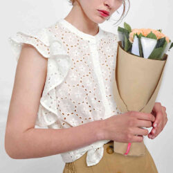 bó hoa vintage tone vàng