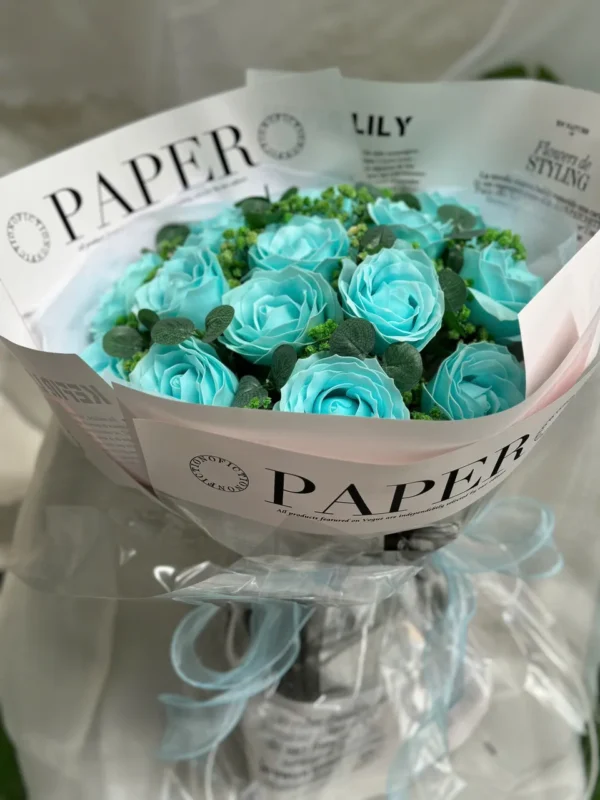 bo-hoa-sap-tron bó hoa sáp tròn