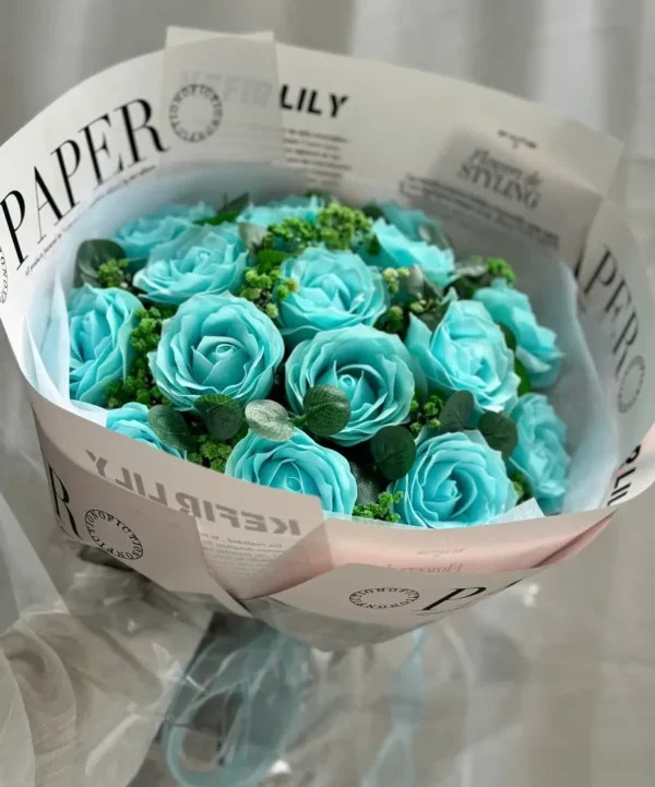 hoa-sap-bo-tron hoa sáp bó tròn